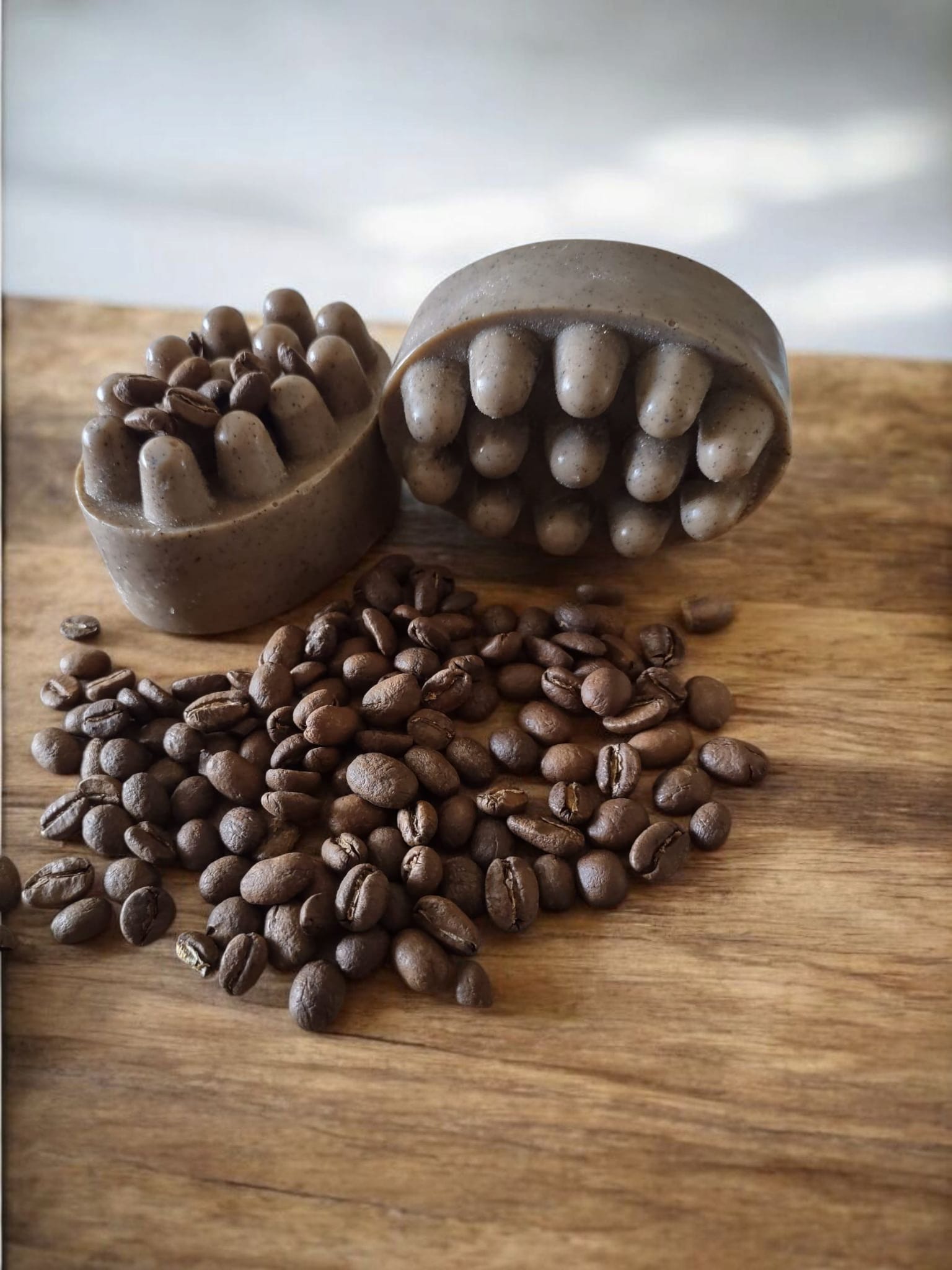 Invigorating Coffee & Cinnamon Glycerin Soap