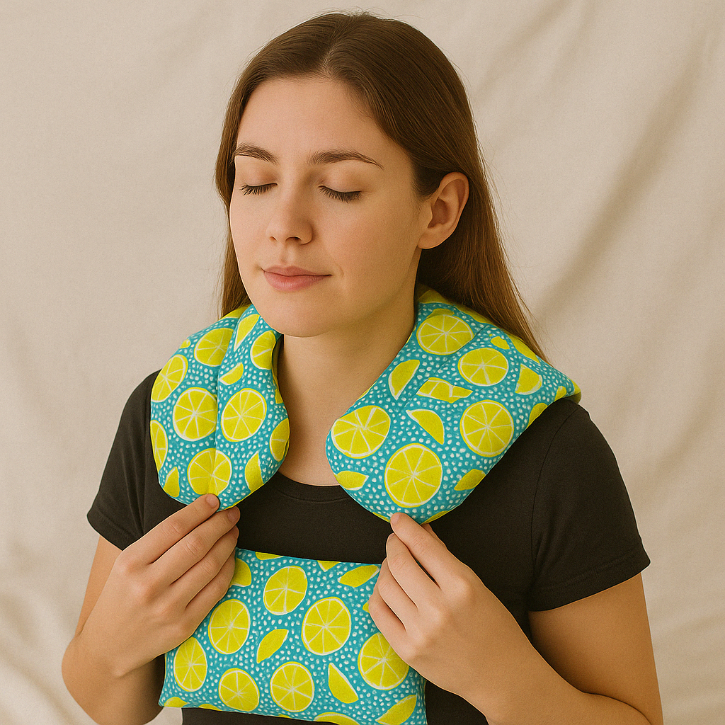 Kit (Neck Cushion - Back or Belly Cushion - Eye Mask)