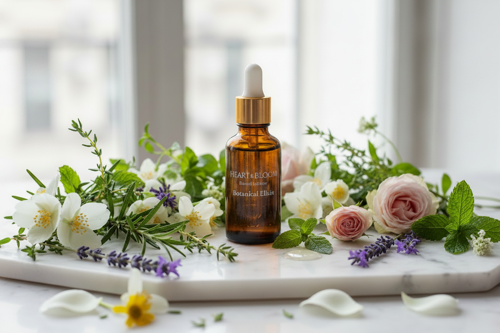 Botanical Radiance Facial Oil – Organic Skincare for Sensitive, Dry & Reactive Skin