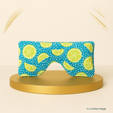 Eye Pillow - Green w/ Lemons (Cotton Fabric)