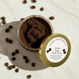 Coffee Sugar Body Scrub - Full Label with Ingredients